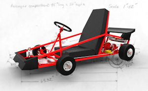 Go Kart With Accessory Package