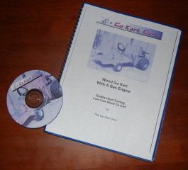 Printed Wood Go Kart Book and DVD