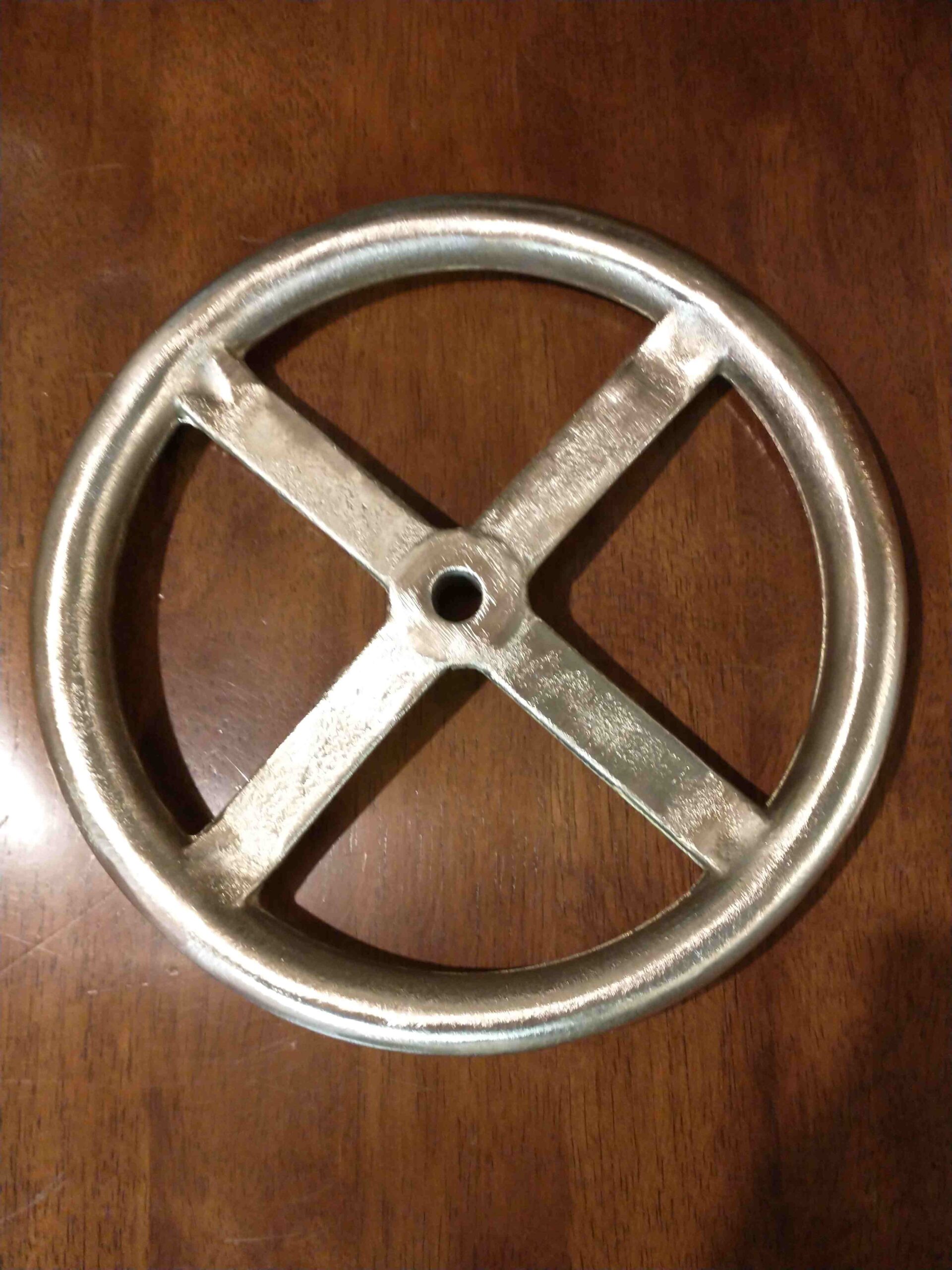 Brass Steering Wheel